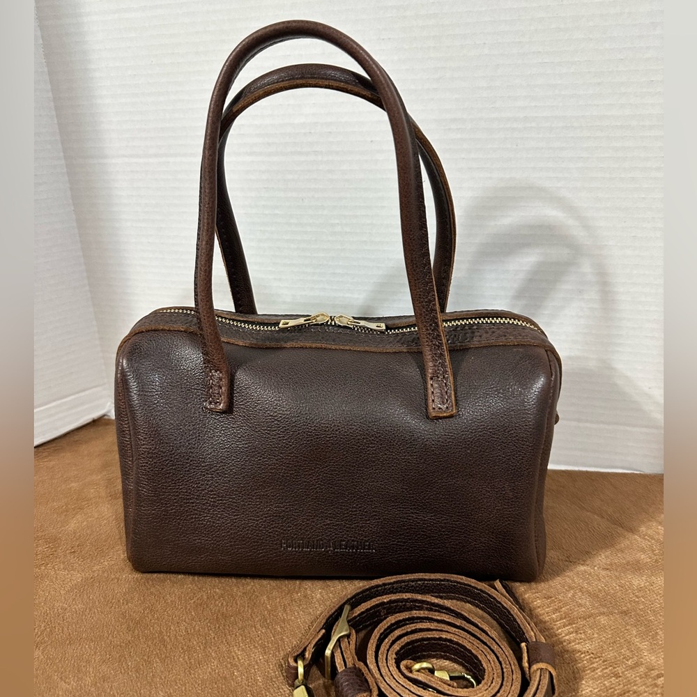 Portland Leather Goods Sloan Doctor Bag in Coldbrew